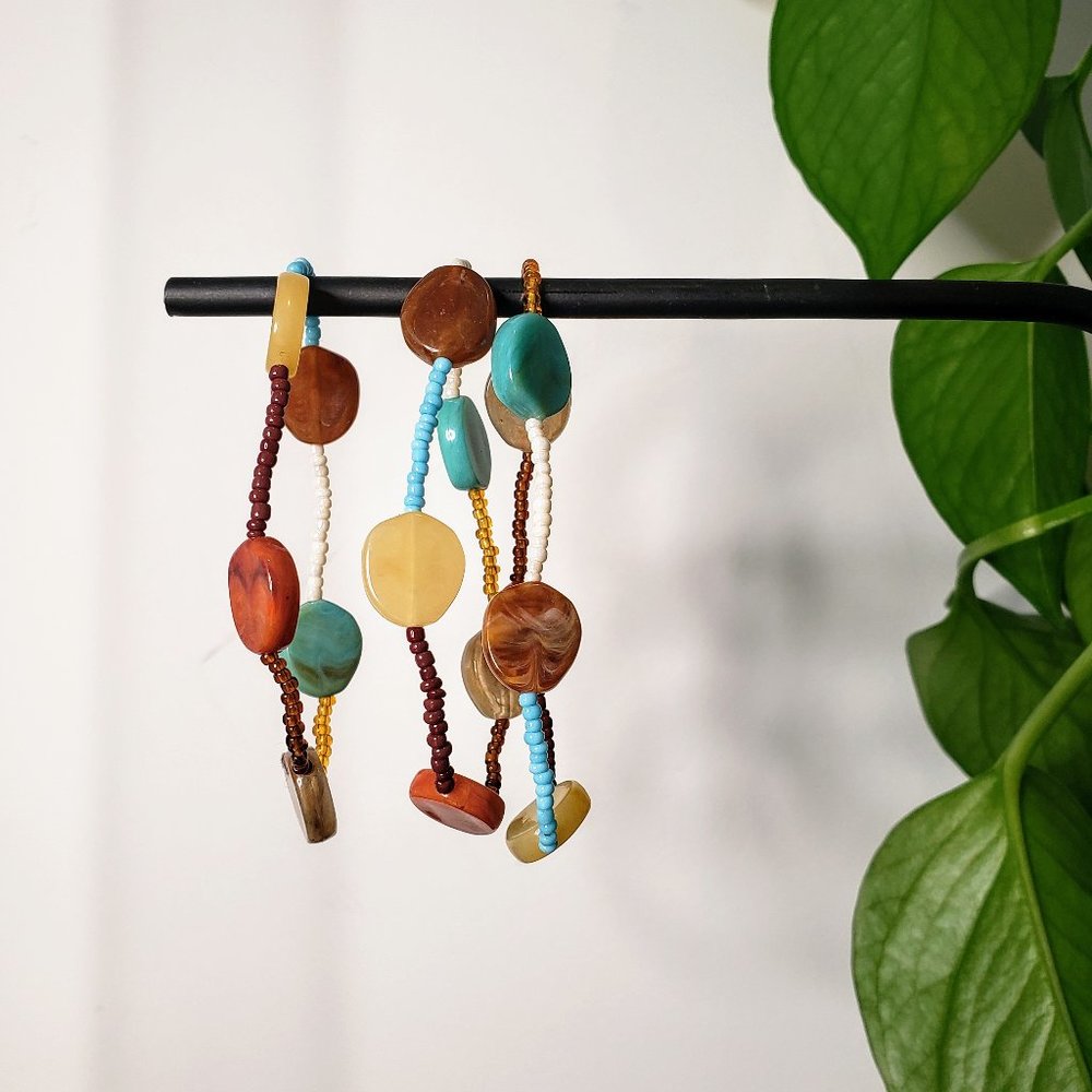 Set of 3 Beaded Bracelets
